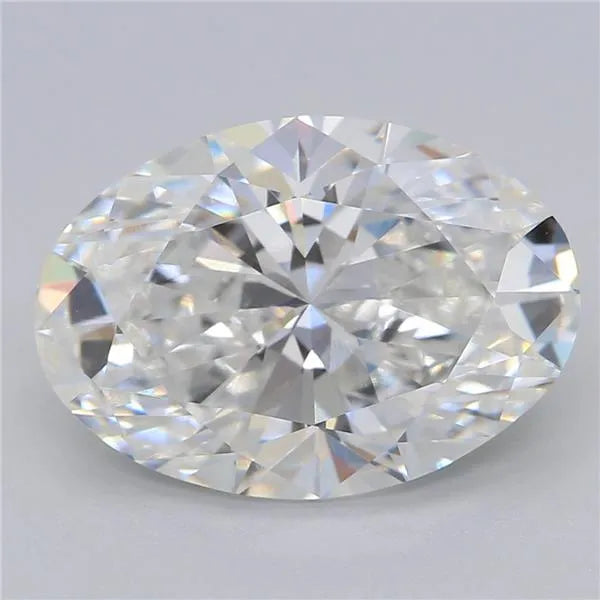 3.08ct Oval Lab Grown Diamond (Colour E, Clarity VVS2, IGI Certified)