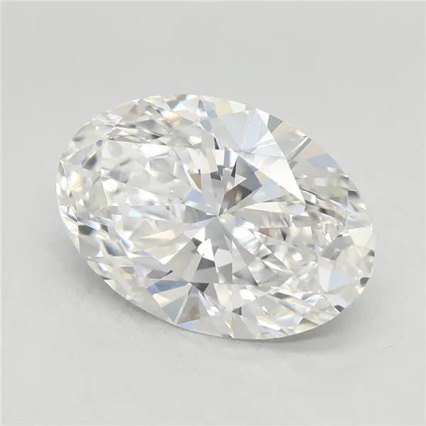 3.08ct Oval Lab Grown Diamond (Colour E, Clarity VVS2, IGI Certified)