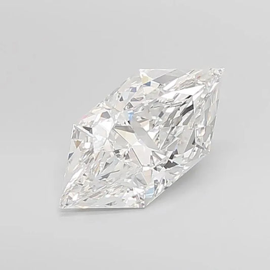 3.09ct Hexagonal Lab Grown Diamond (Colour E, Clarity VVS2, IGI Certified)
