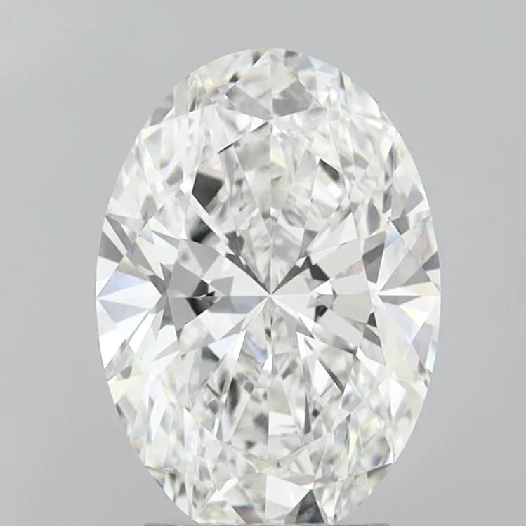 3.09ct Oval Lab Grown Diamond (Colour F, Clarity VVS1, IGI Certified)
