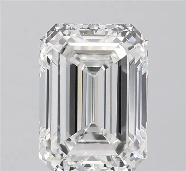 3.10ct Emerald Lab Grown Diamond (Colour F, Clarity VVS2, IGI Certified)