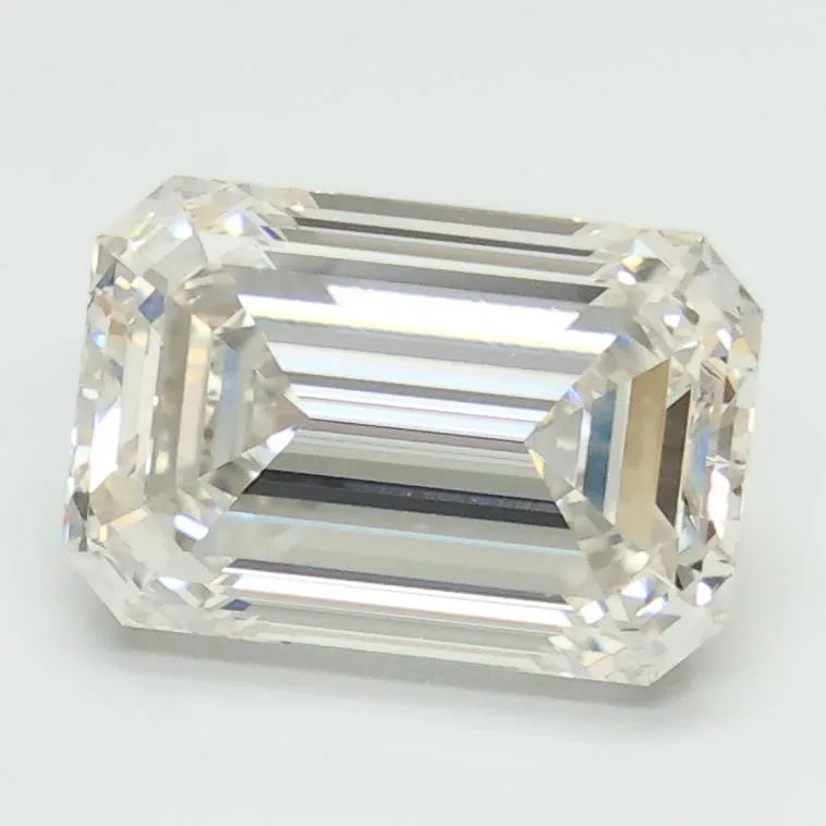 3.10ct Emerald Lab Grown Diamond (Colour G, Clarity VVS2, IGI Certified)