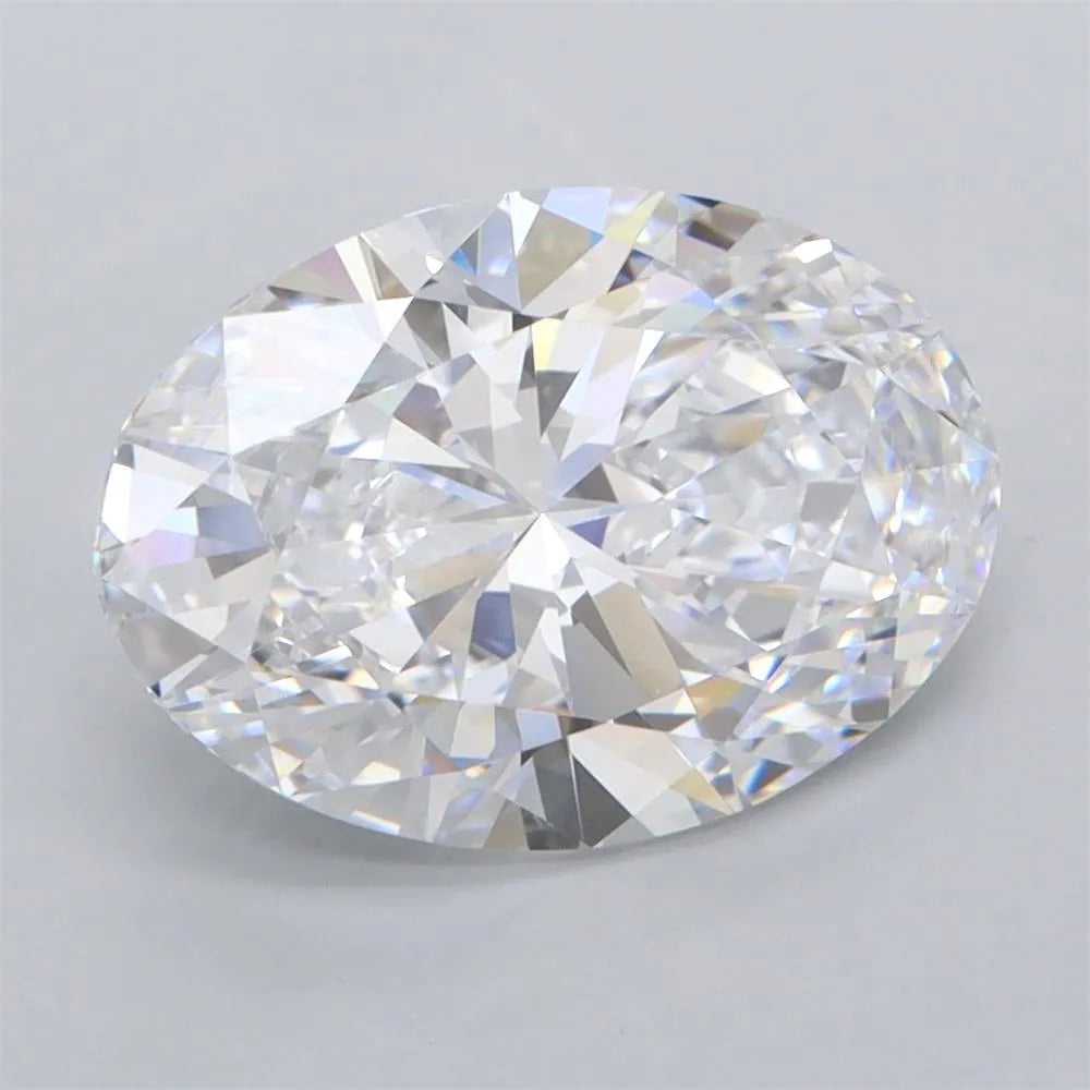 3.12ct Oval Lab Grown Diamond (Colour D, Clarity FL, IGI Certified)