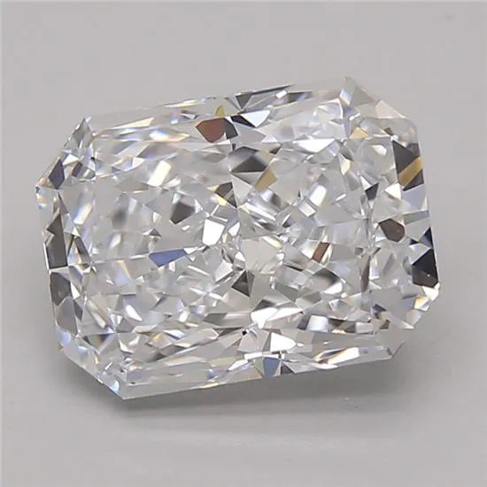 3.15ct Radiant Lab Grown Diamond (Colour E, Clarity IF, GIA Certified)