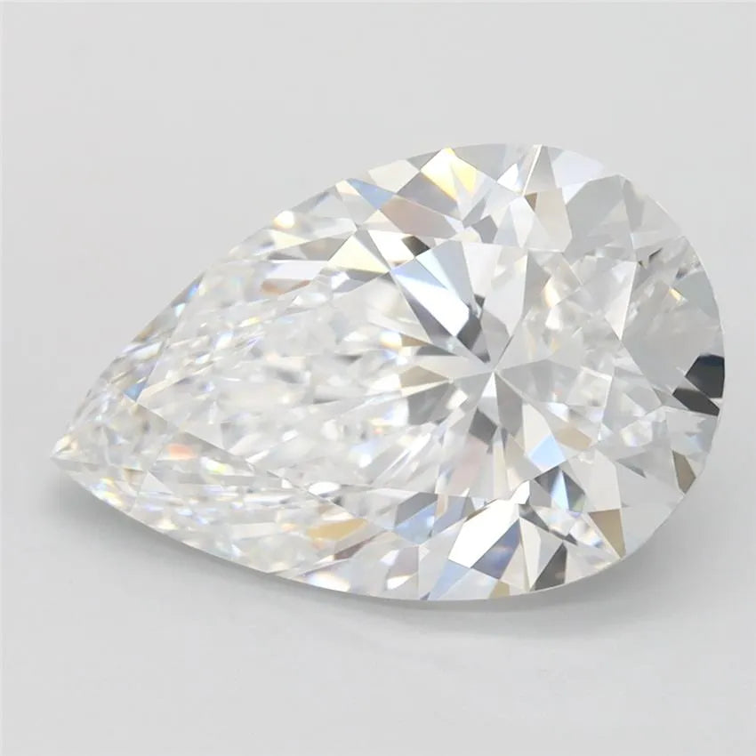 3.20ct Pear Lab Grown Diamond (Colour D, Clarity VVS1, IGI Certified)