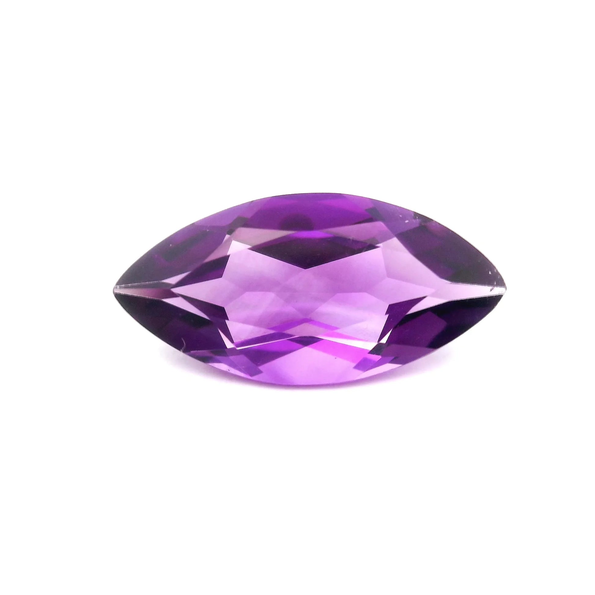 3.23ct Marquise Natural Amethyst (Colour Purple, Clarity Eye Clean, Cut Faceted)
