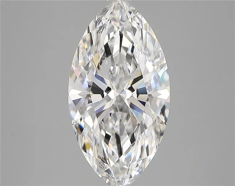 3.25ct Marquise Lab Grown Diamond (Colour D, Clarity VVS2, IGI Certified)