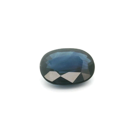 3.26ct Oval Natural Sapphire (Colour Blue, Clarity Slightly Included, Cut Faceted)