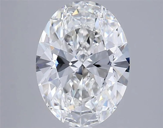 3.28ct Oval Lab Grown Diamond (Colour F, Clarity VVS2, GIA Certified)
