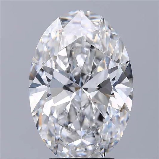 3.30ct Oval Lab Grown Diamond (Colour E, Clarity VVS2, IGI Certified)