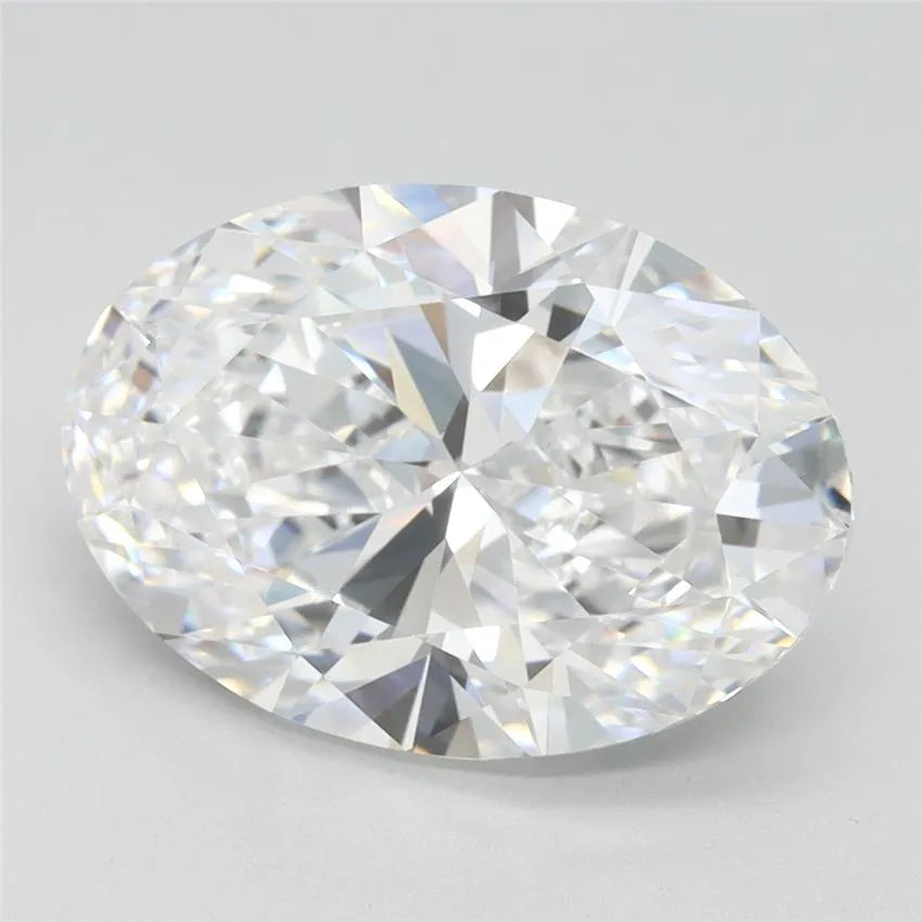 3.50ct Oval Lab Grown Diamond (Colour D, Clarity FL, IGI Certified)