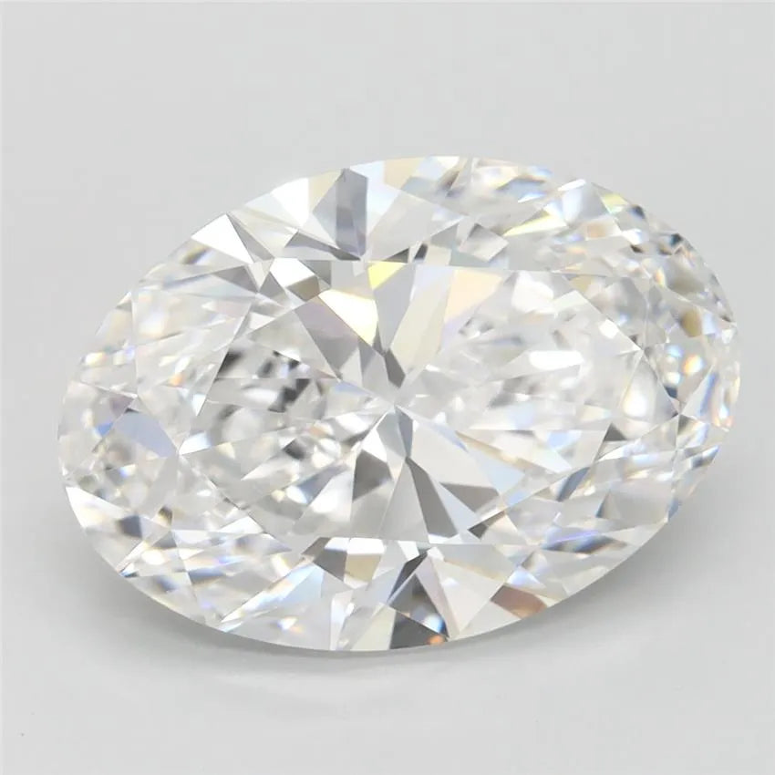 3.50ct Oval Lab Grown Diamond (Colour D, Clarity FL, IGI Certified)