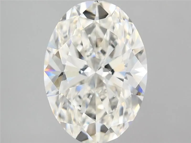 3.50ct Oval Lab Grown Diamond (Colour G, Clarity VVS2, IGI Certified)