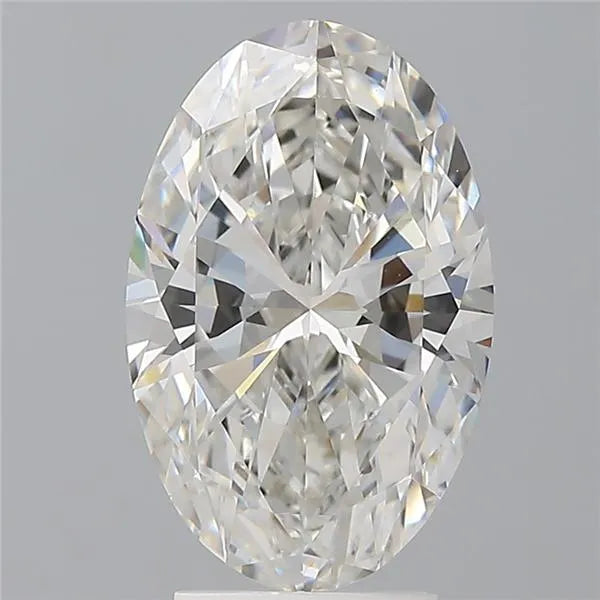3.52ct Oval Lab Grown Diamond (Colour G, Clarity VVS2, IGI Certified)