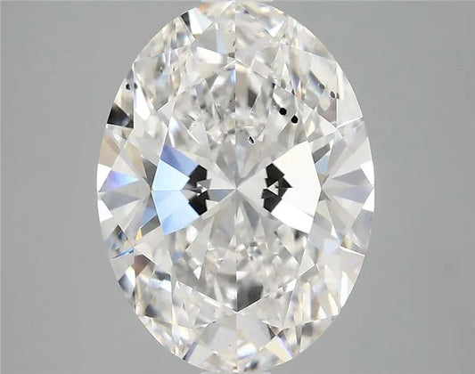 3.56ct Oval Lab Grown Diamond (Colour E, Clarity SI1, IGI Certified)
