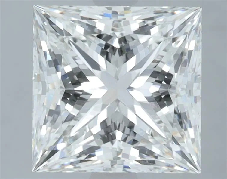 3.58ct Princess Lab Grown Diamond (Colour G, Clarity VVS2, IGI Certified)