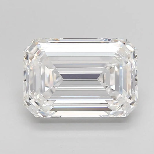 3.60ct Emerald Lab Grown Diamond (Colour D, Clarity IF, Cut EX, IGI Certified)