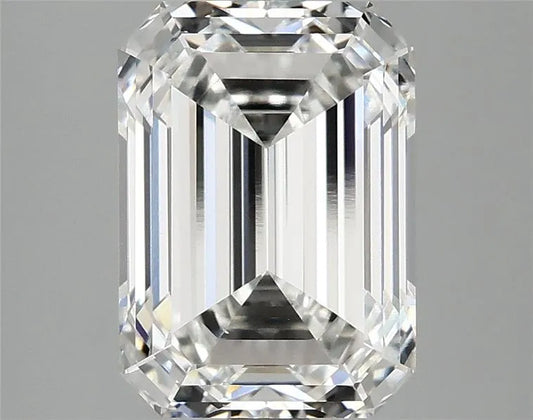 3.68ct Emerald Lab Grown Diamond (Colour F, Clarity VS1, IGI Certified)