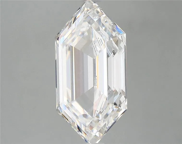 3.70ct Hexagonal Lab Grown Diamond (Colour F, Clarity VVS1, IGI Certified)