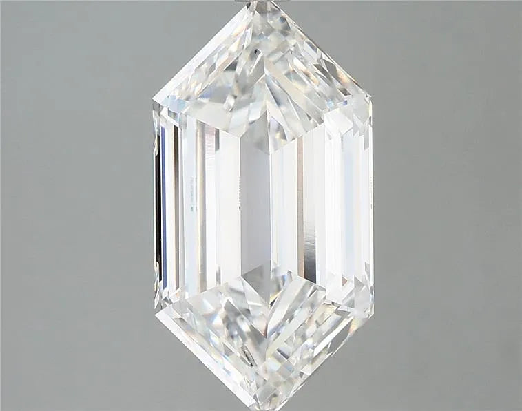 3.80ct Hexagonal Lab Grown Diamond (Colour E, Clarity VVS1, IGI Certified)