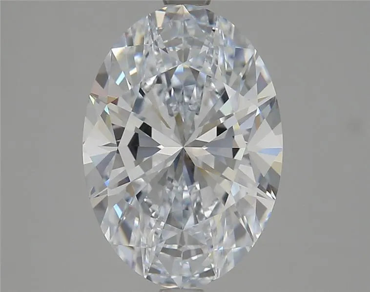 3.83ct Oval Lab Grown Diamond (Colour G, Clarity VVS1, IGI Certified)