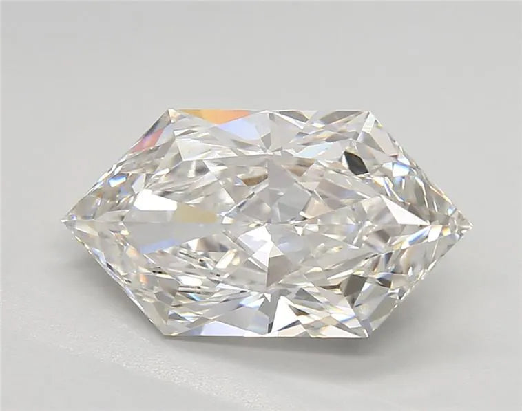 3.88ct Hexagonal Lab Grown Diamond (Colour F, Clarity VS1, IGI Certified)