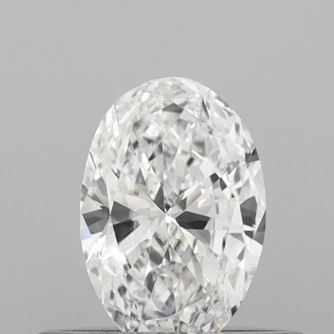 0.40ct Oval Lab Grown Diamond (Colour D, Clarity VVS2, IGI Certified)