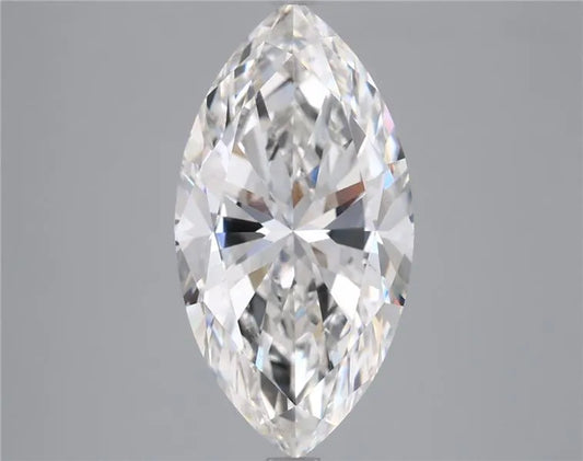 4.00ct Marquise Lab Grown Diamond (Colour F, Clarity VS1, IGI Certified)