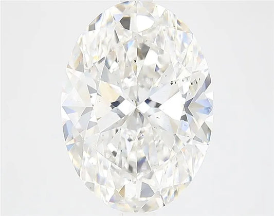 4.00ct Oval Lab Grown Diamond (Colour F, Clarity SI1, IGI Certified)