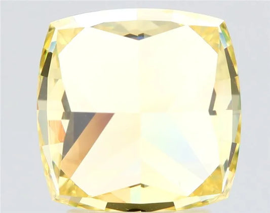4.02ct Cushion brilliant Natural Diamond (Colour Fancy Intense Yellow, Clarity VVS2, GIA Certified)
