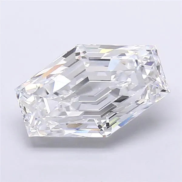 4.02ct Lozenge Lab Grown Diamond (Colour D, Clarity VVS2, IGI Certified)