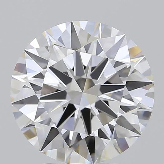 4.02ct Round Lab Grown Diamond (Colour E, Clarity IF, Cut ID, IGI Certified)