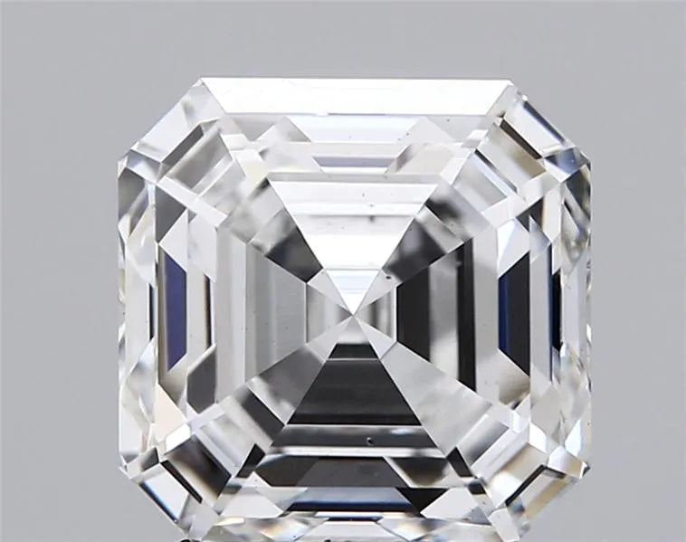 4.02ct Square emerald Lab Grown Diamond (Colour F, Clarity VS2, IGI Certified)