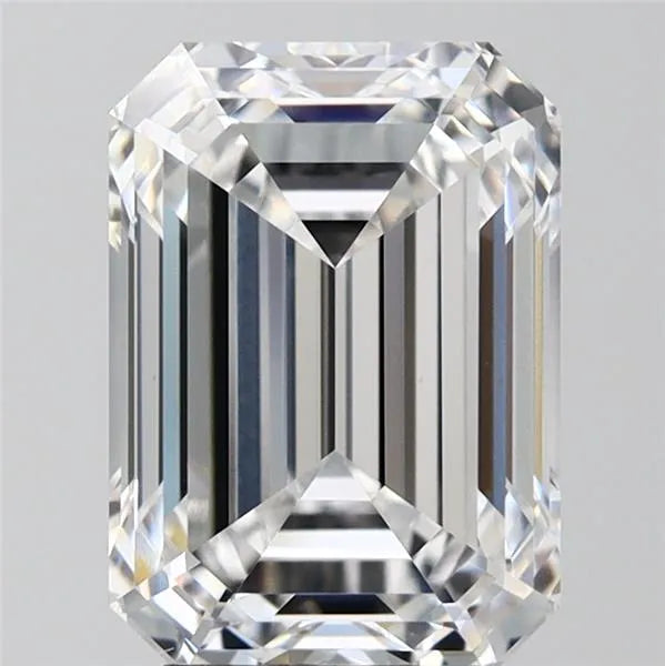 4.05ct Emerald Lab Grown Diamond (Colour D, Clarity VVS2, IGI Certified)