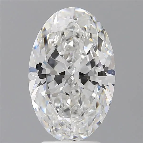4.05ct Oval Lab Grown Diamond (Colour D, Clarity VVS1, IGI Certified)