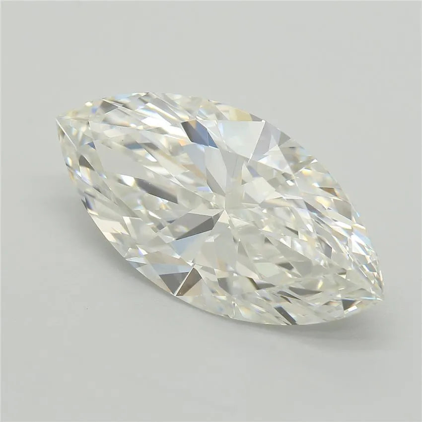 4.06ct Marquise Lab Grown Diamond (Colour G, Clarity VVS2, IGI Certified)