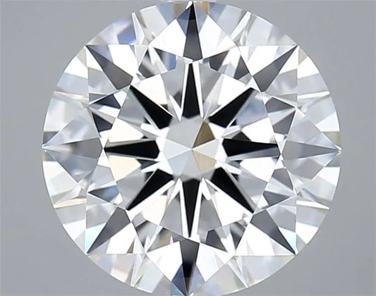 4.06ct Round Lab Grown Diamond (Colour F, Clarity VVS2, Cut ID, IGI Certified)