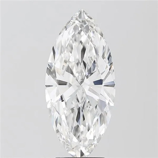 4.07ct Marquise Lab Grown Diamond (Colour E, Clarity VS2, IGI Certified)