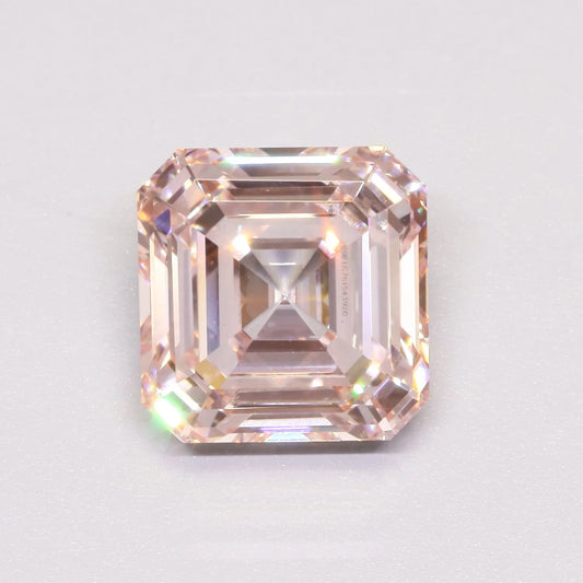 4.08ct Asscher Lab Grown Diamond (Colour Fancy Intense Pink, Clarity VS1, IGI Certified)