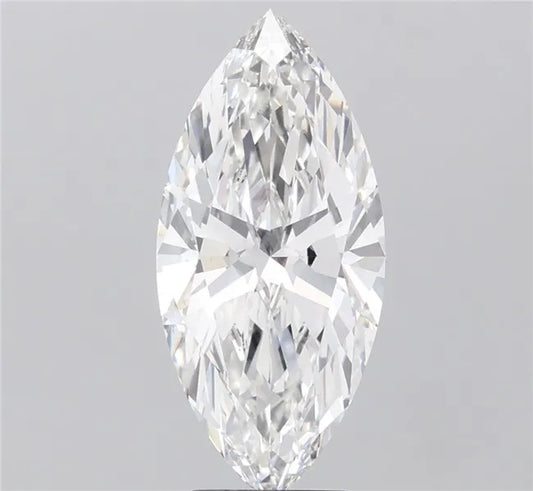4.08ct Marquise Lab Grown Diamond (Colour F, Clarity VVS2, IGI Certified)