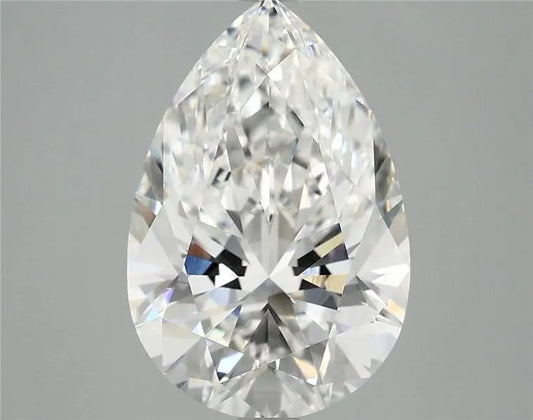 4.09ct Pear Lab Grown Diamond (Colour E, Clarity VVS2, IGI Certified)