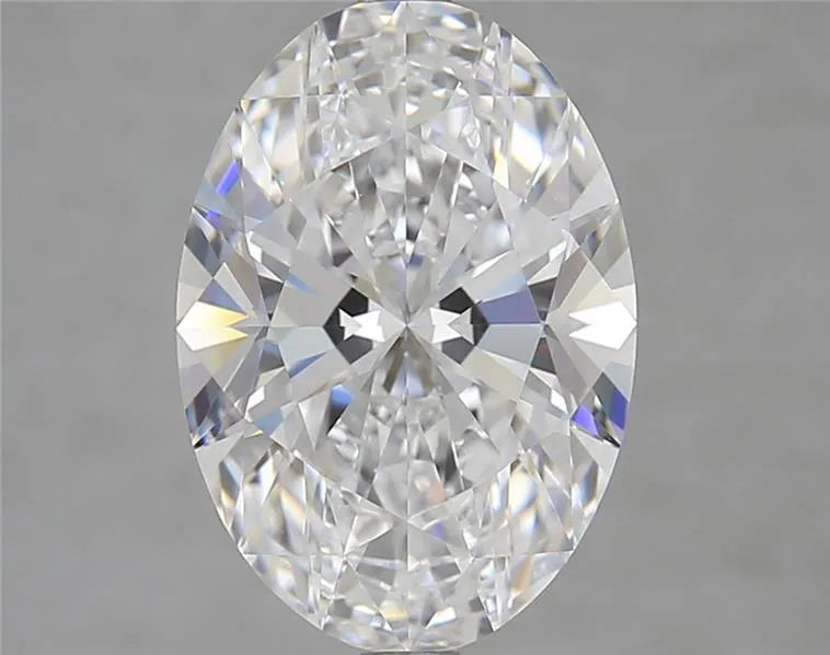 4.12ct Oval Lab Grown Diamond (Colour D, Clarity FL, Cut EX, IGI Certified)
