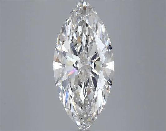 4.16ct Marquise Lab Grown Diamond (Colour G, Clarity SI1, IGI Certified)