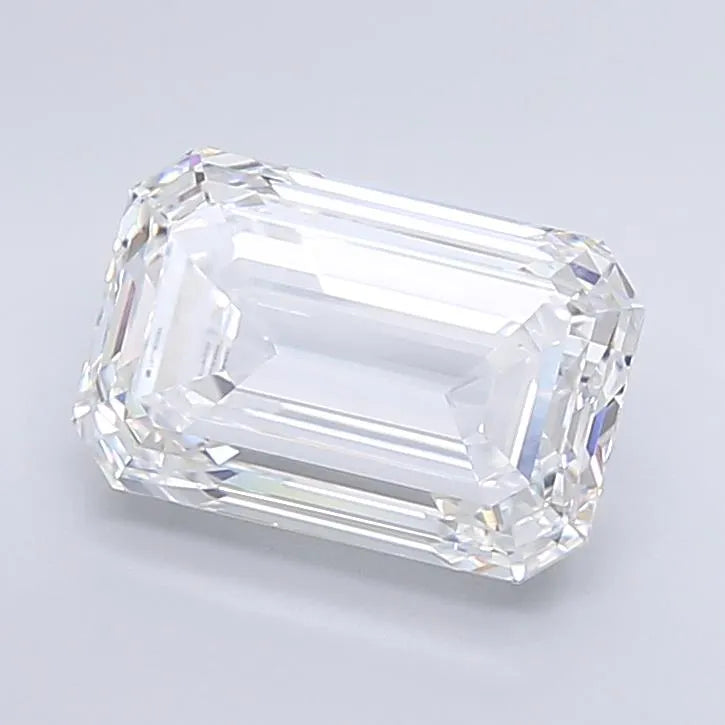4.17ct Emerald Lab Grown Diamond (Colour D, Clarity VVS1, IGI Certified)