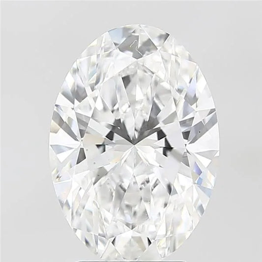 4.23ct Oval Lab Grown Diamond (Colour E, Clarity VVS2, IGI Certified)