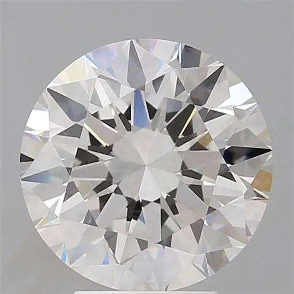 4.40ct Round Lab Grown Diamond (Colour F, Clarity VVS2, Cut EX, IGI Certified)
