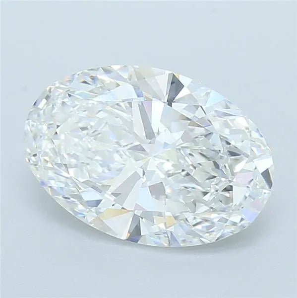 4.85ct Oval Lab Grown Diamond (Colour D, Clarity VVS2, IGI Certified)