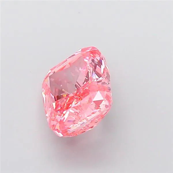 5.00ct Cushion modified Lab Grown Diamond (Colour Fancy Vivid Pink, Clarity VS1, IGI Certified)