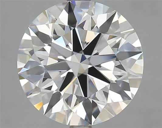 5.01ct Round Lab Grown Diamond (Colour D, Clarity VVS2, Cut ID, IGI Certified)
