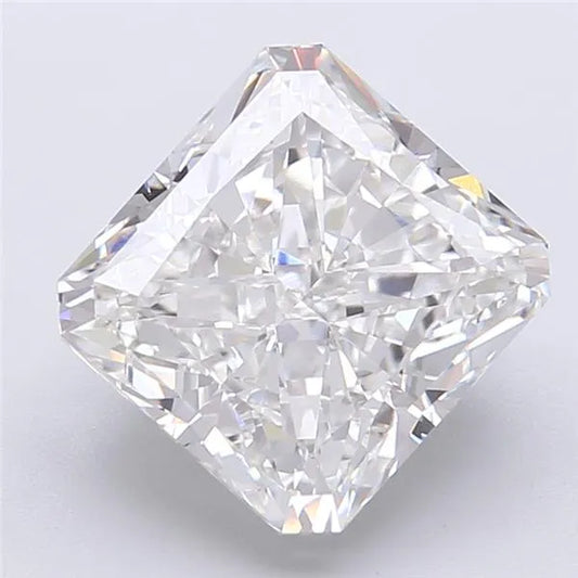 5.01ct Square radiant Lab Grown Diamond (Colour F, Clarity VVS2, IGI Certified)